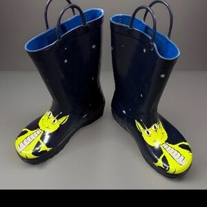 Gymboree Kids Alien Rain Boots - Blue  and Green